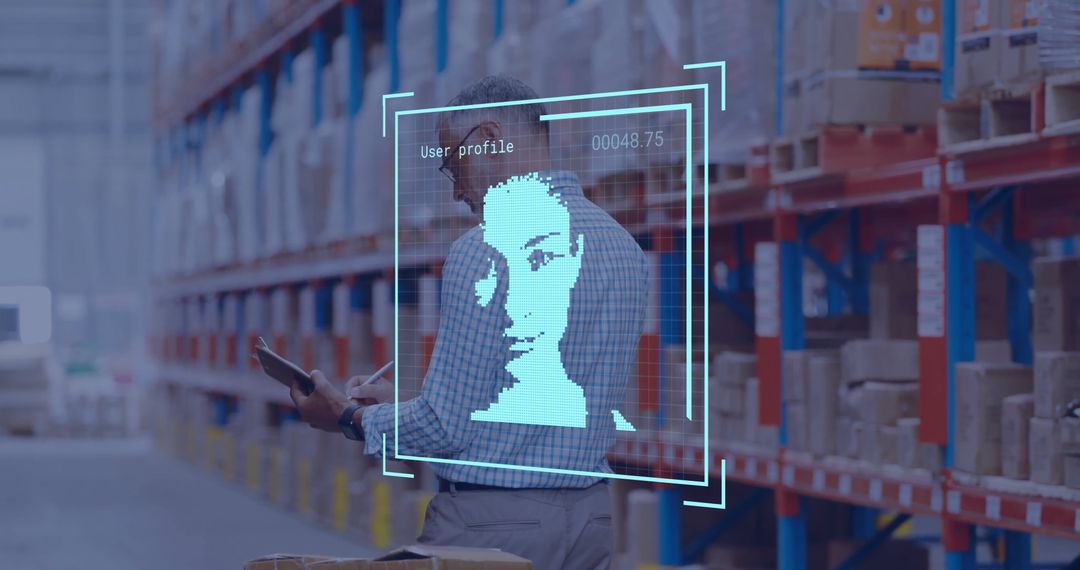 Biometrics and Digital Data Processing in Warehouse