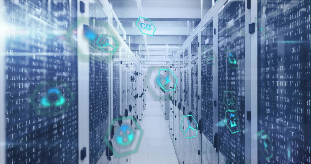 Digital Binary Code Streaming Through Modern Data Center