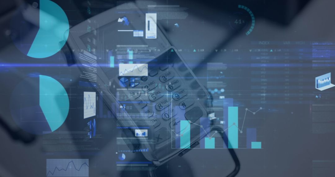Financial Data Overlay with Credit Card Terminal