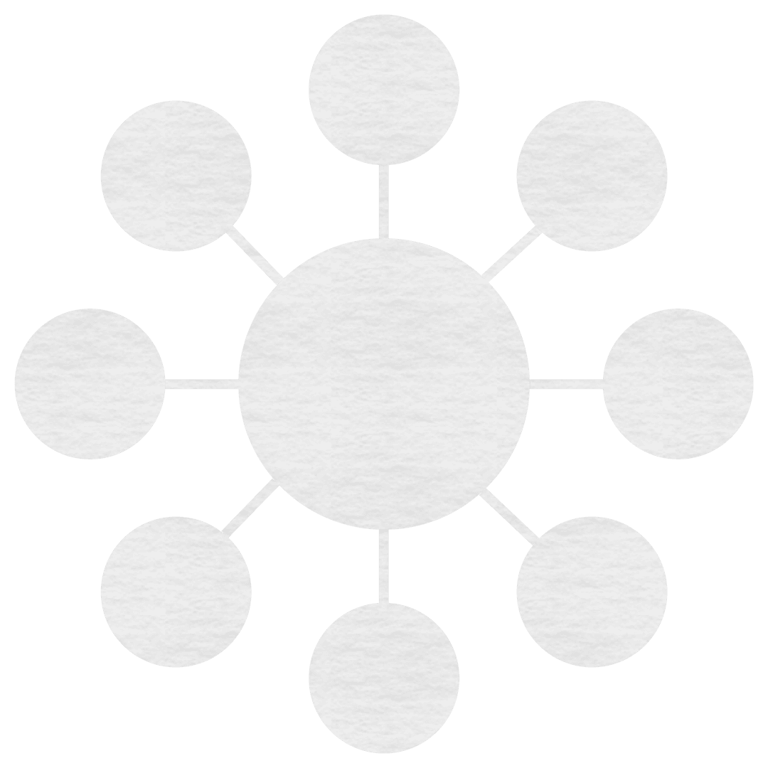Transparent Circular Symbol with Interconnected Circles - Download Free Stock Images Pikwizard.com