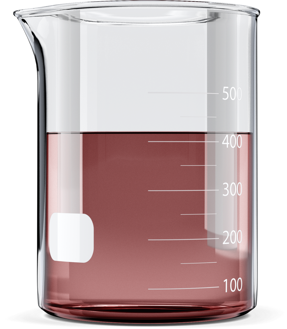 Close-up of Transparent Beaker with Red Chemical Solution - Download Free Stock Images Pikwizard.com