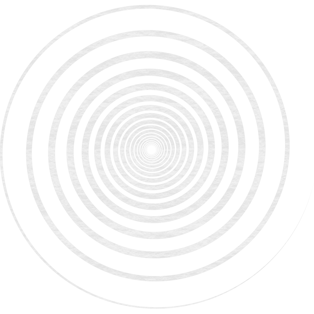 Intriguing Transparent White Spiral Illustration on Clear Background