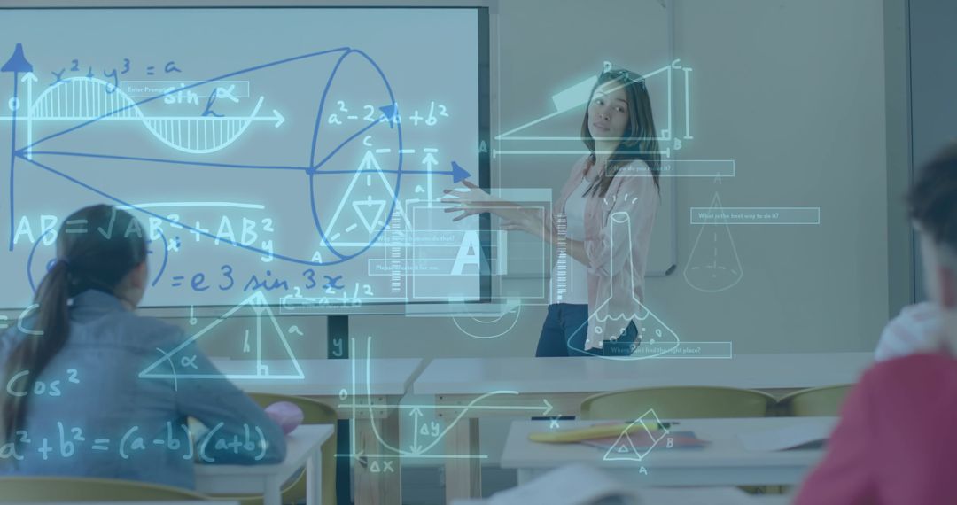 Interactive Classroom Learning with Holographic Displays