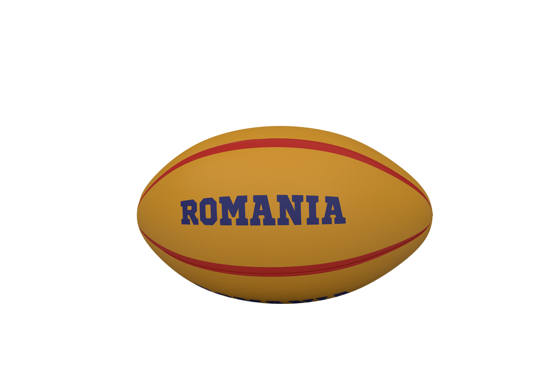 Rugby Ball with Romania Text on Transparent Background - Download Free Stock Images Pikwizard.com