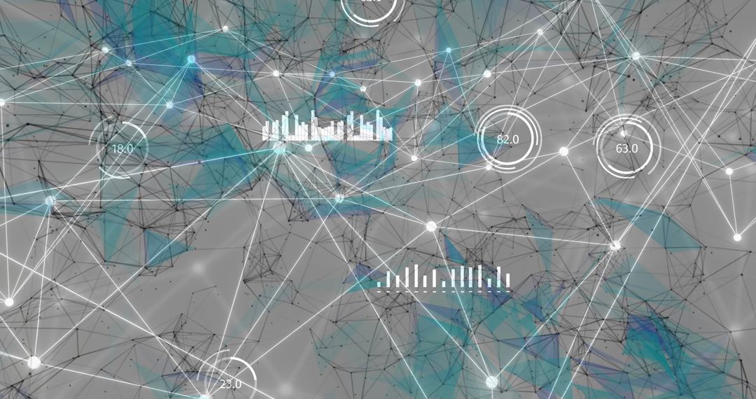 Futuristic Digital Data Network with Dynamic Graphs and Connections
