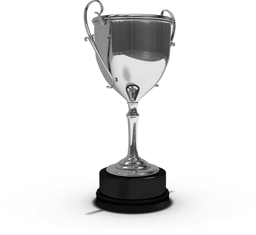 Transparent Silver Trophy Cup Representing Achievement and Success - Download Free Stock Images Pikwizard.com