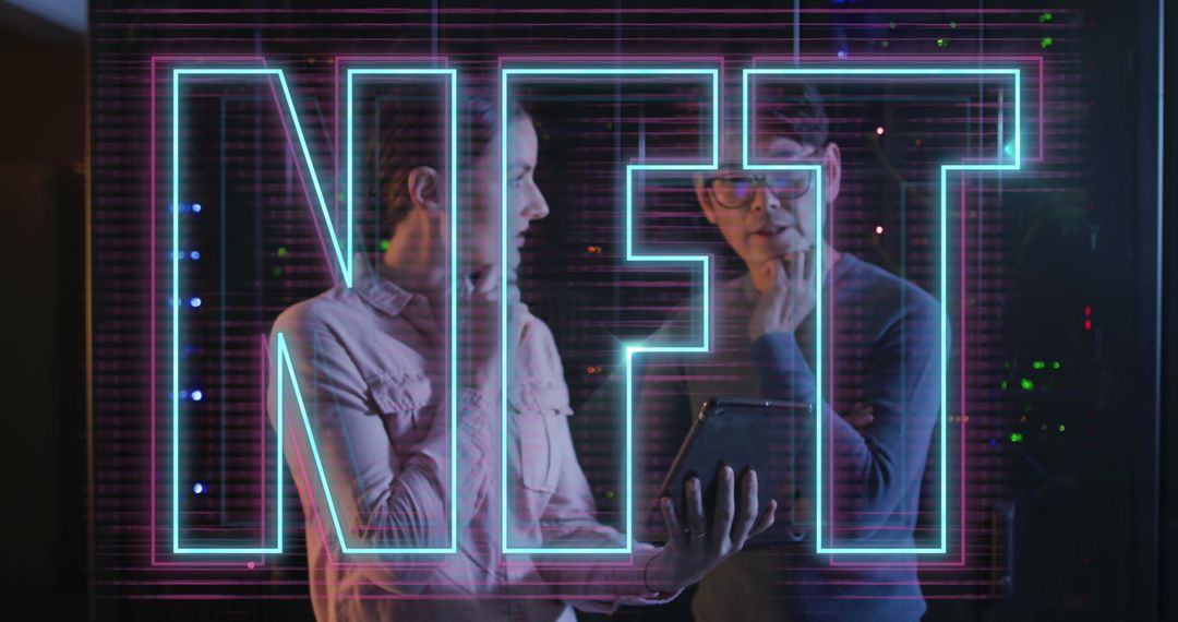 Diverse Tech Team Discussing NF Tech in Server Room