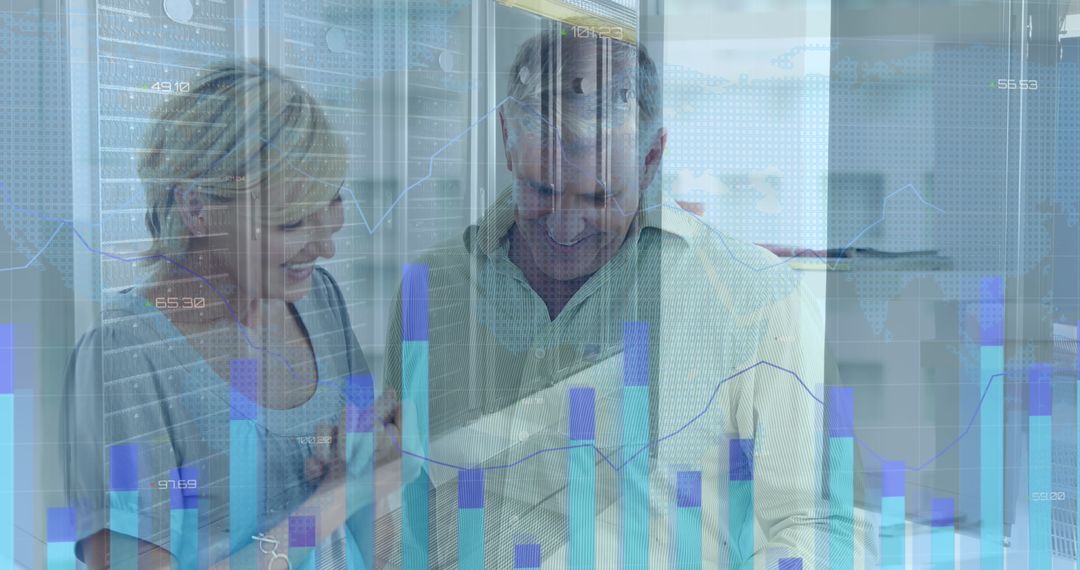 Digital data interface merging with business environment