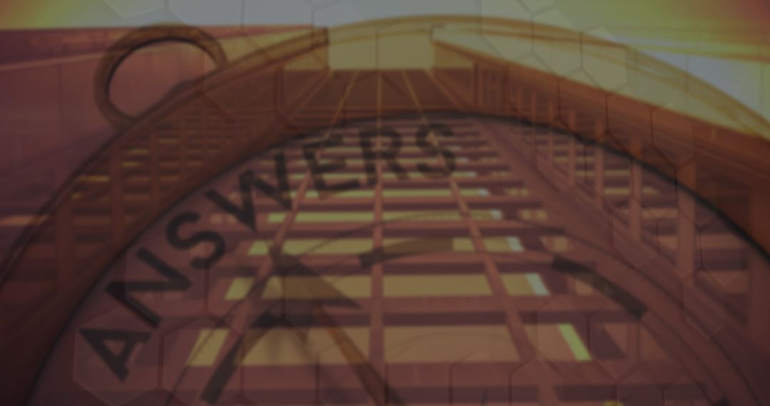 Compass for Answers Over Wooden Bridge at Sunset Symbolizing Guidance