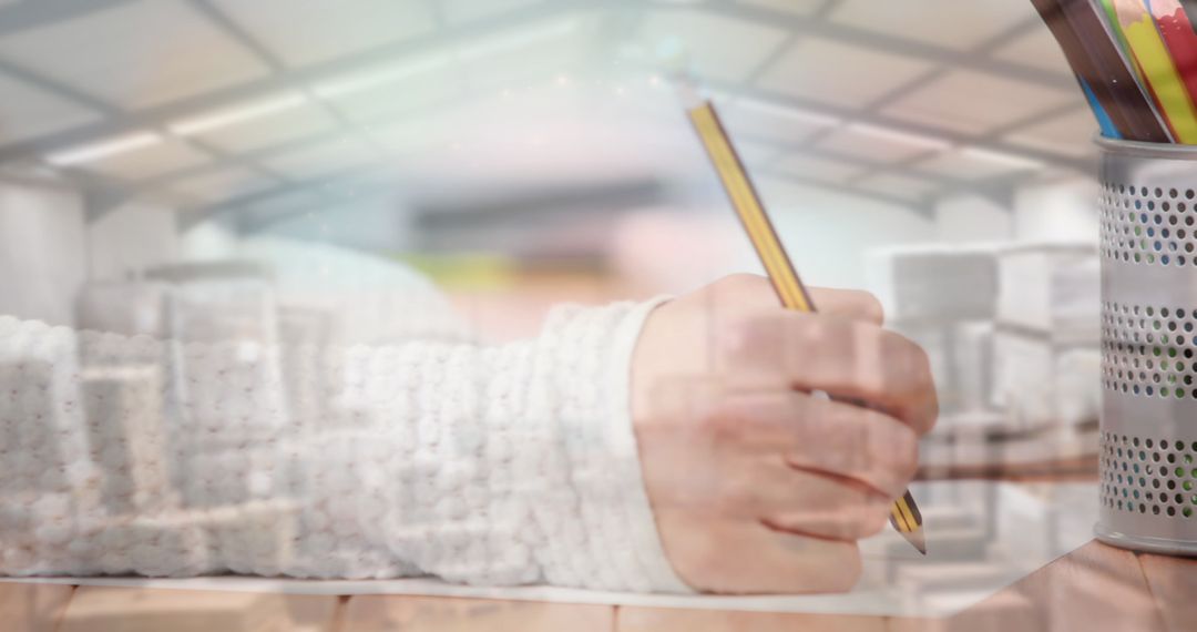 Digital Integration in Global Shipping Warehouse