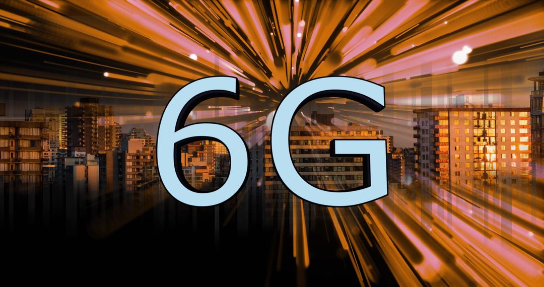 6G Technology and Urban Cityscape Blending Innovation and Connectivity