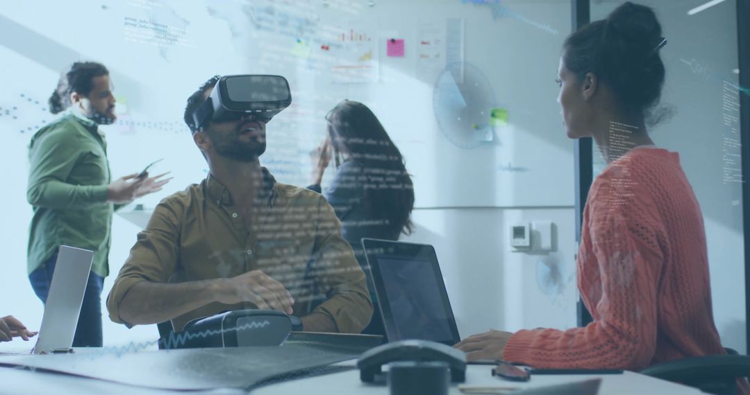 Team Collaboration Using VR in Modern Office Setup