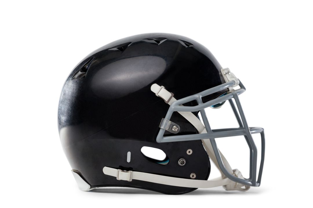 Close up of black sports helmet - Free Images, Stock Photos and Pictures on Pikwizard.com