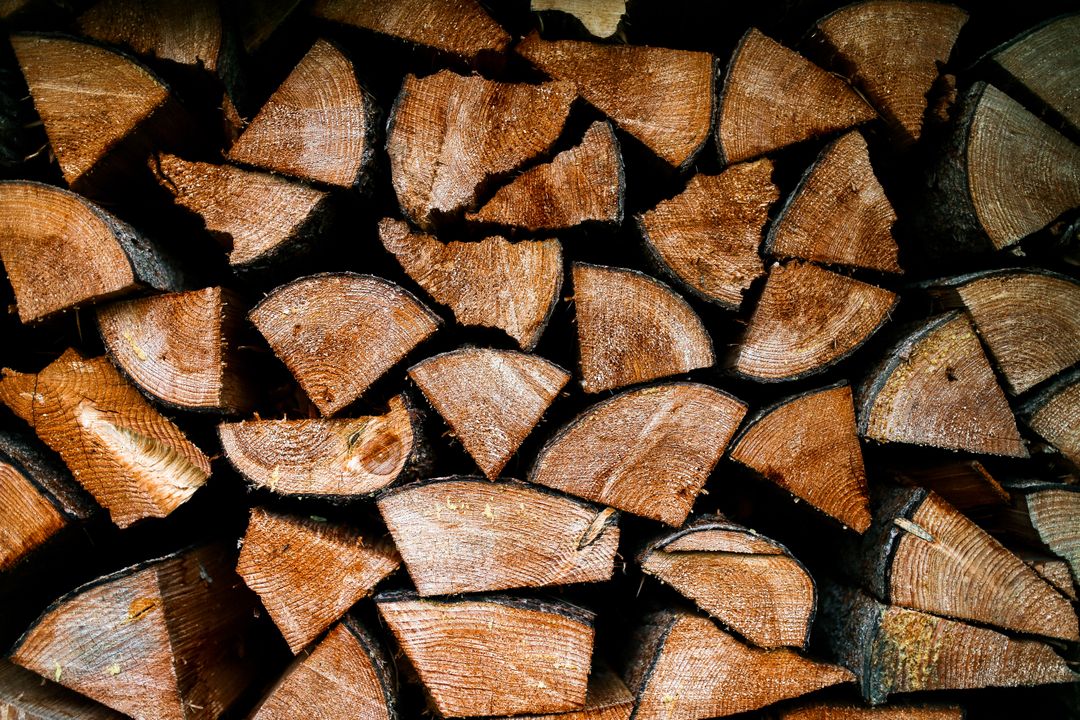 Close Up Stack of Cut Wooden Logs with Unique Texture - Free Images, Stock Photos and Pictures on Pikwizard.com