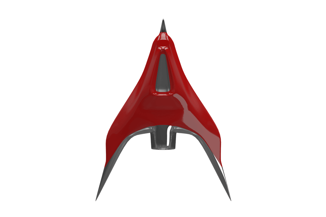 Red Sharp 3D Arrow on Transparent Background Vector - Download Free Stock Images Pikwizard.com