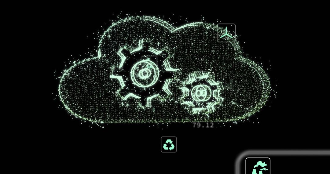 Futuristic Cloud Computing with Gears and Eco-Iconography
