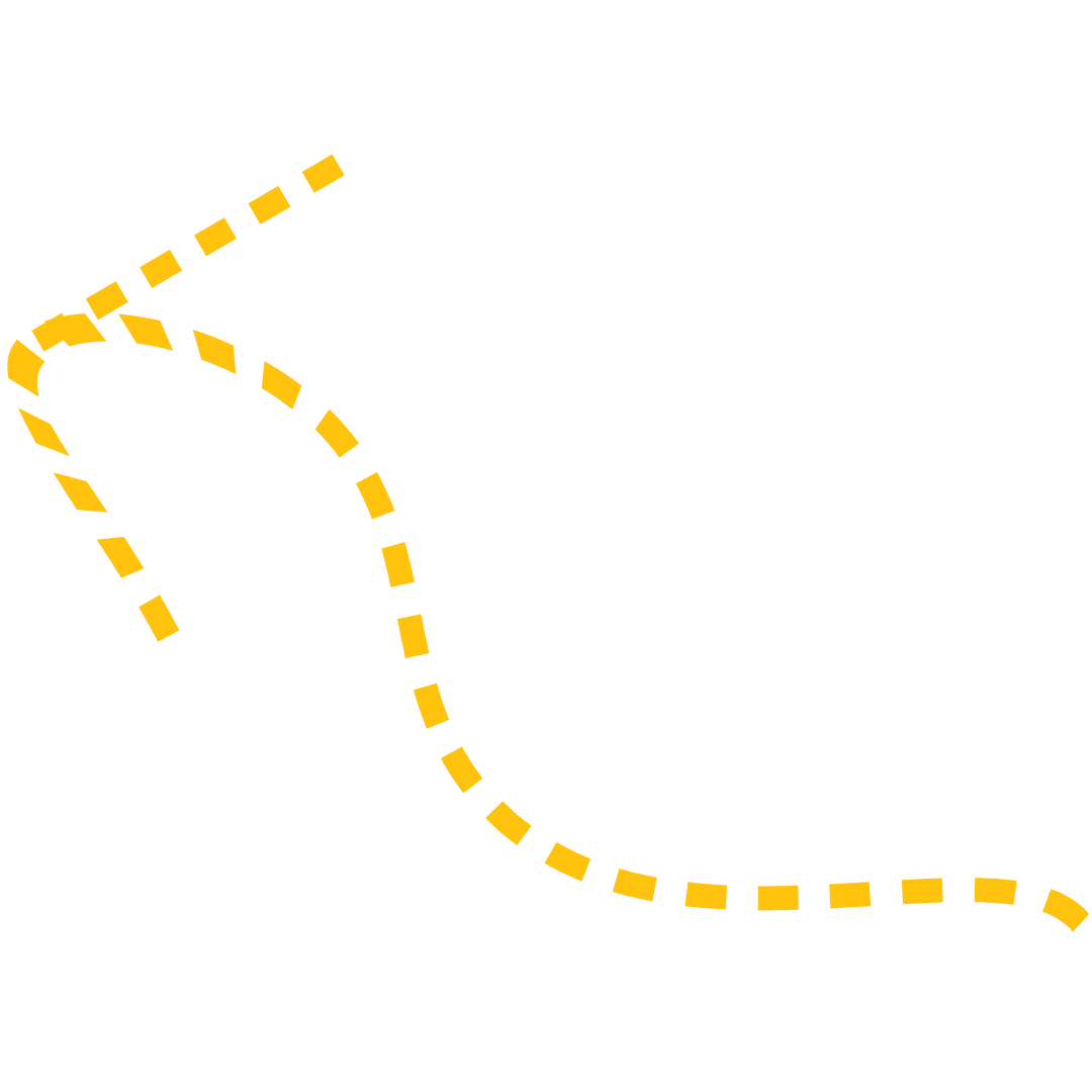 Yellow Curved Arrow on Transparent Background for Direction and Guidance - Download Free Stock Images Pikwizard.com