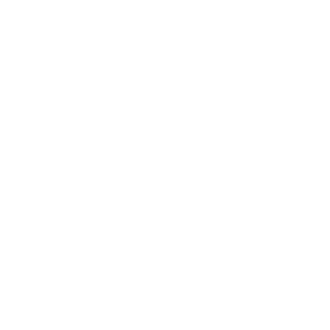 Abstract White Circle on Transparent Background Minimalist Design