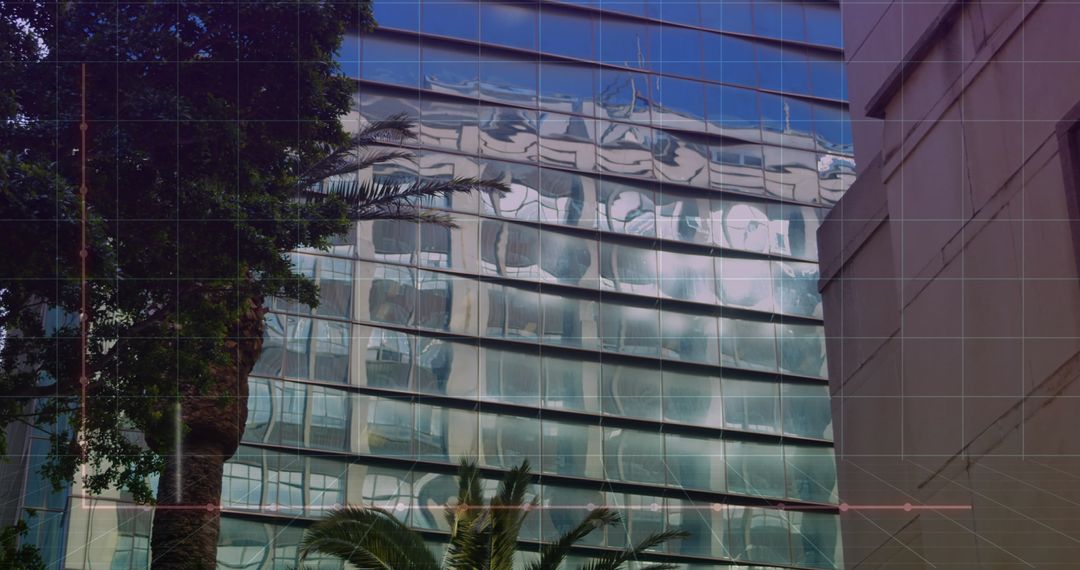 Modern Architecture Reflecting Digital Innovation and Coding