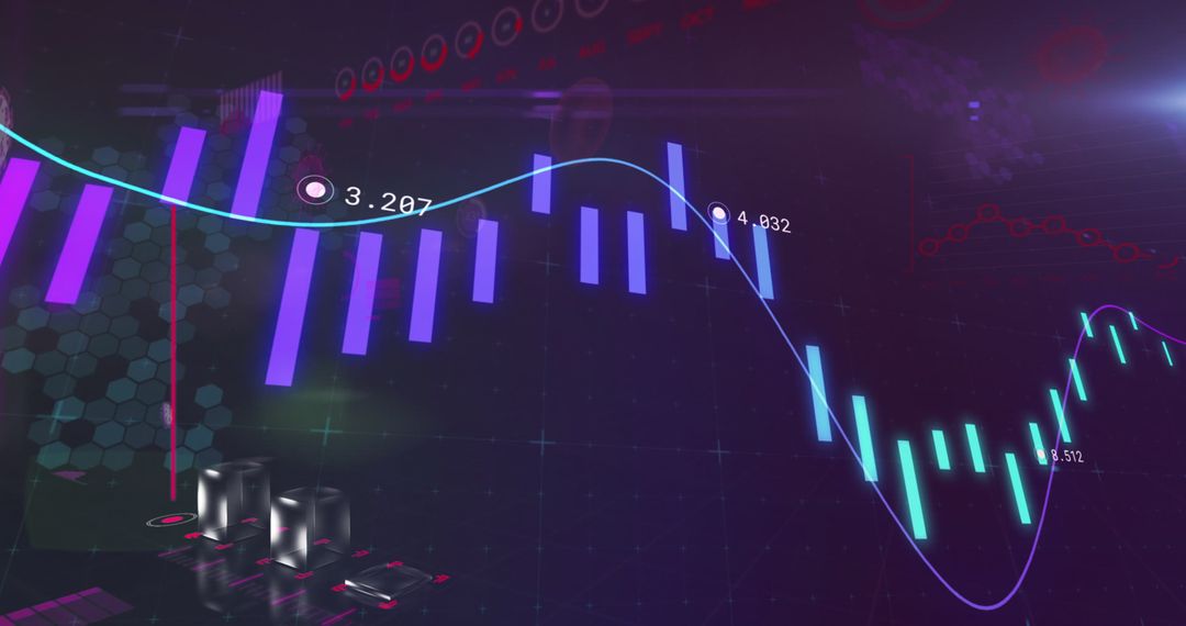 Digital COVID-19 Data With Graphs and Charts