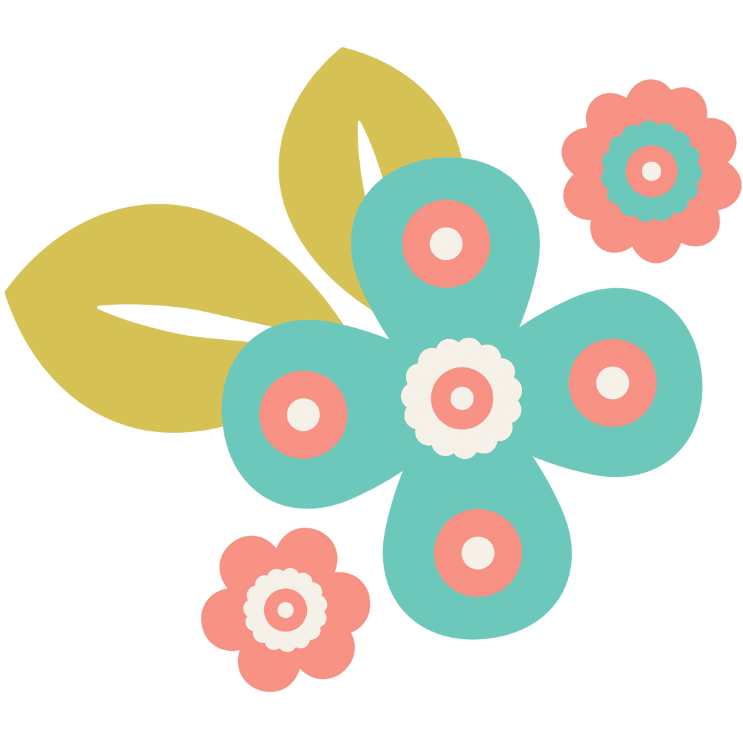 Colorful Flowers on Transparent Background for Nature Illustrations