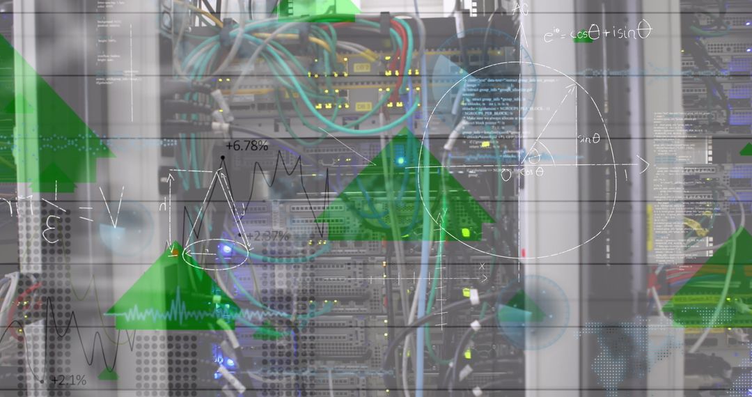 Data Center Operations with Mathematical Overlay