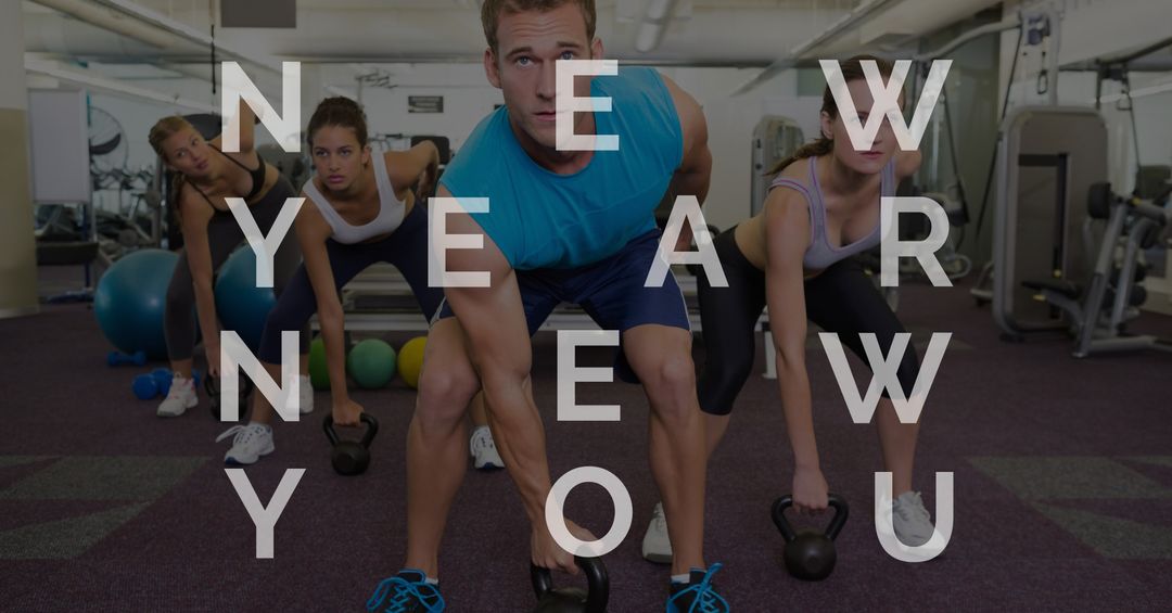 Group workout motivation for new year fitness goals