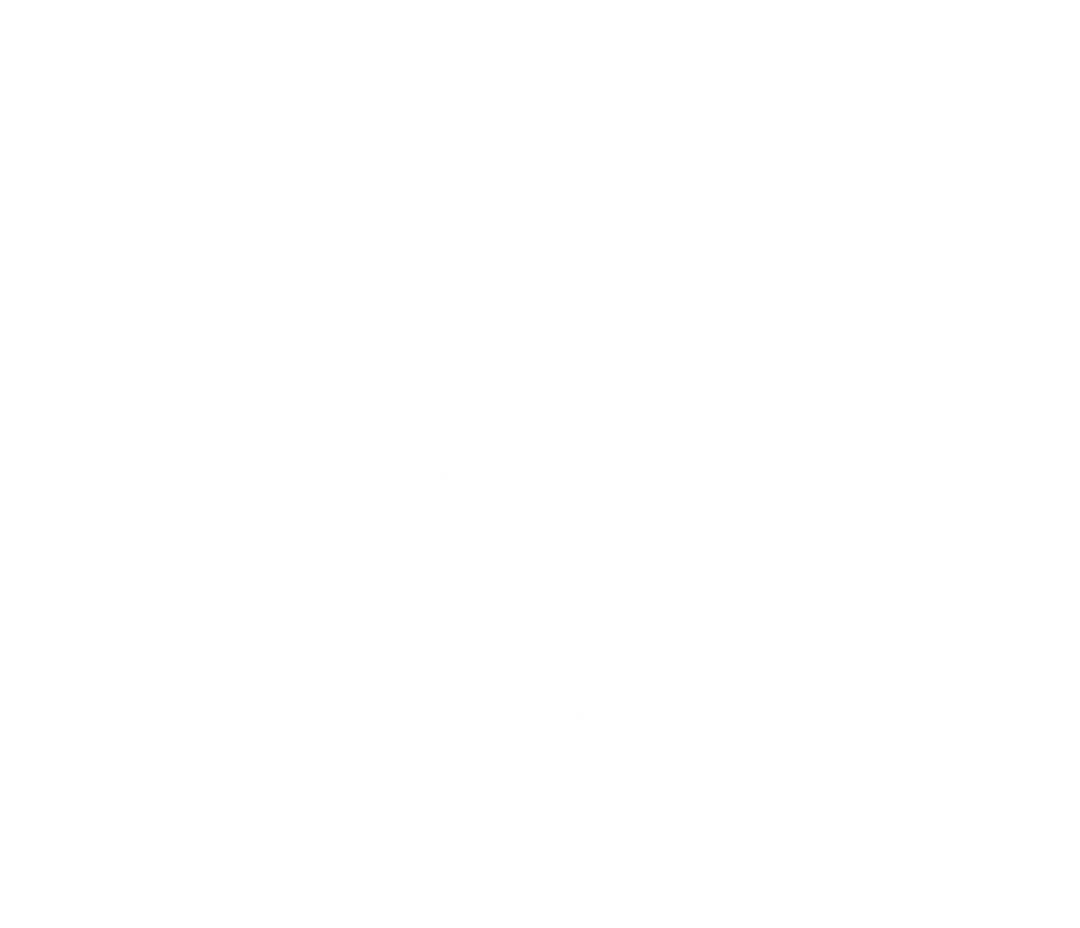 Transparent Heart with Globe Symbol Illustrating Global Love