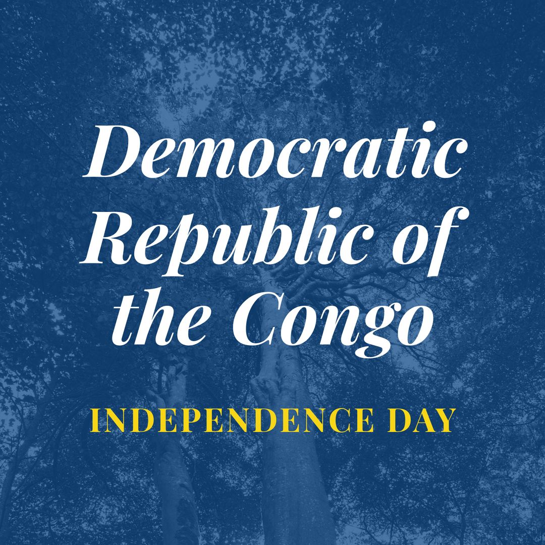 Celebrating Independence Day of Democratic Republic of the Congo
