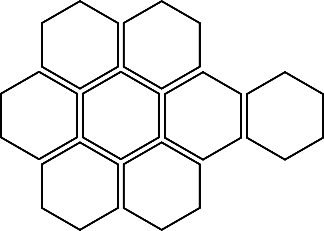 Abstract Transparent Shape on Clear Background