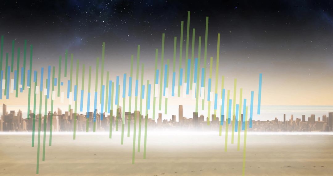 Financial Data Processing in Urban Skyline for Global Business