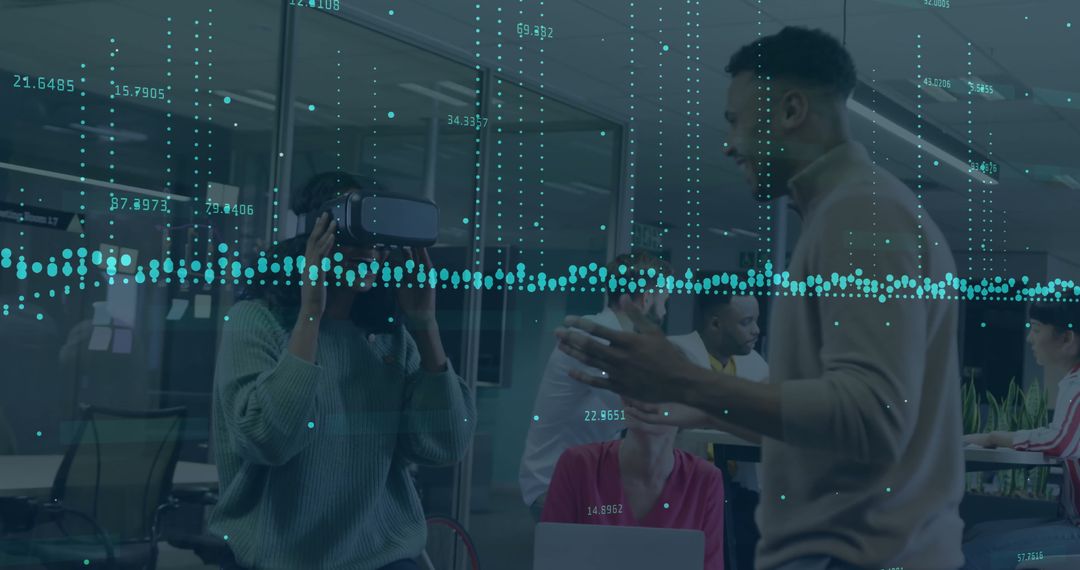 VR Technology in Modern Office for Innovative Collaboration