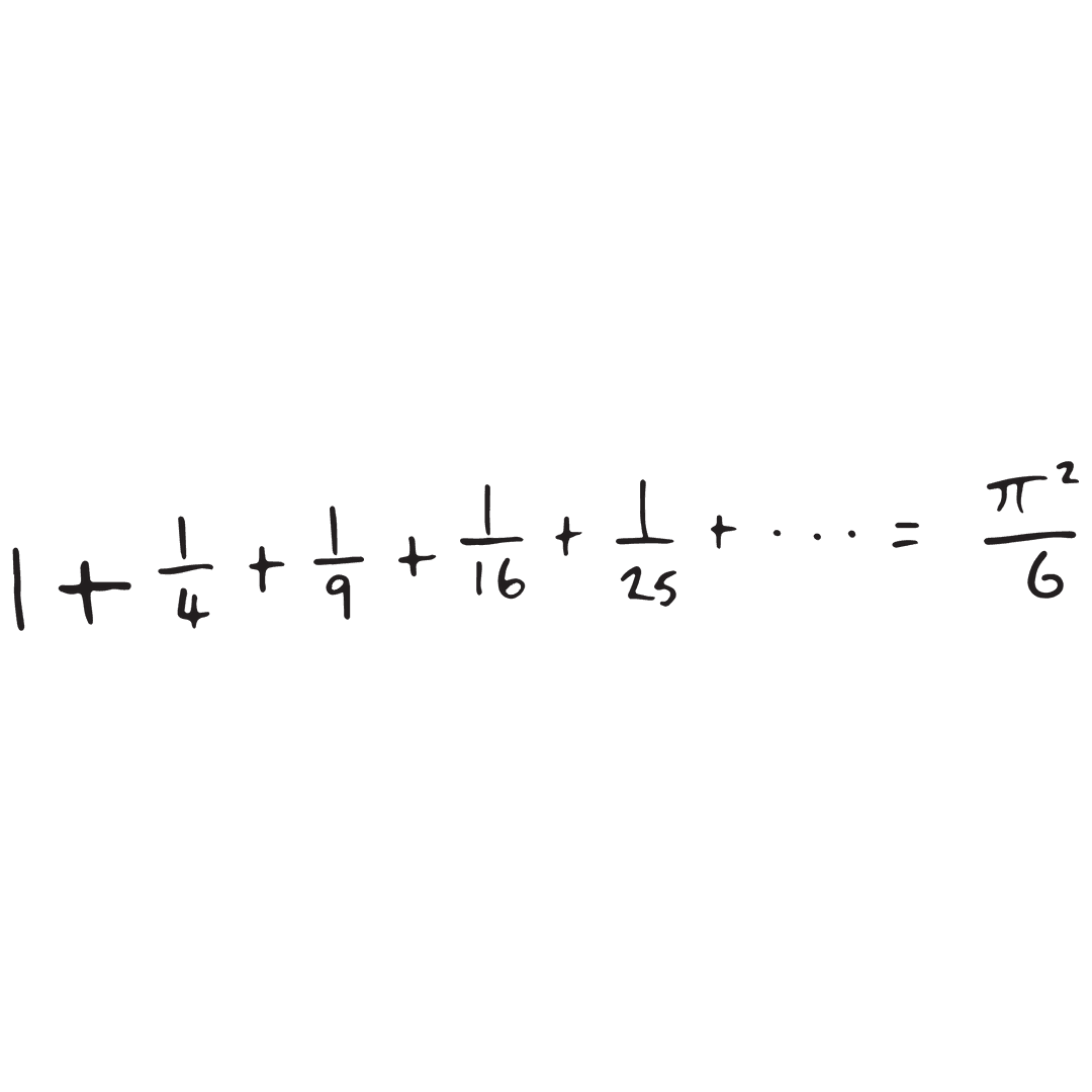 Infinite Sum of Reciprocals of Squares Transparently Illustrated