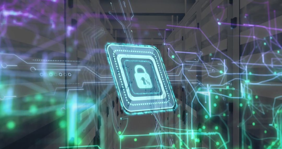 Digital Lock and Data Processing Over Computer Servers