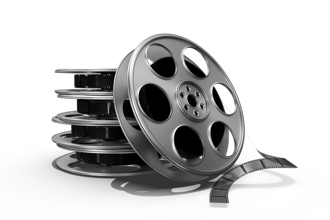 Transparent Film Reels Close-Up for Movie and Film Industry Background - Download Free Stock Images Pikwizard.com