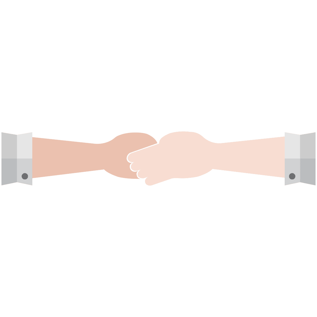 Diverse Hands Holding Desing on Transparent Background