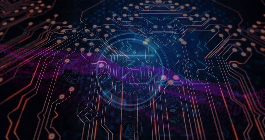 Digital Circuit Board and DNA Strand Behind Capability Scanning