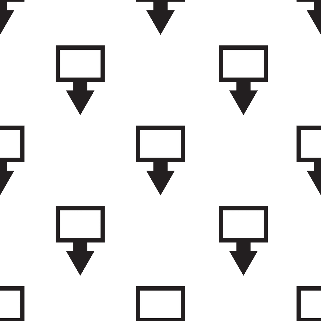 Abstract Arrow Shapes Pattern in Transparent Vector Design
