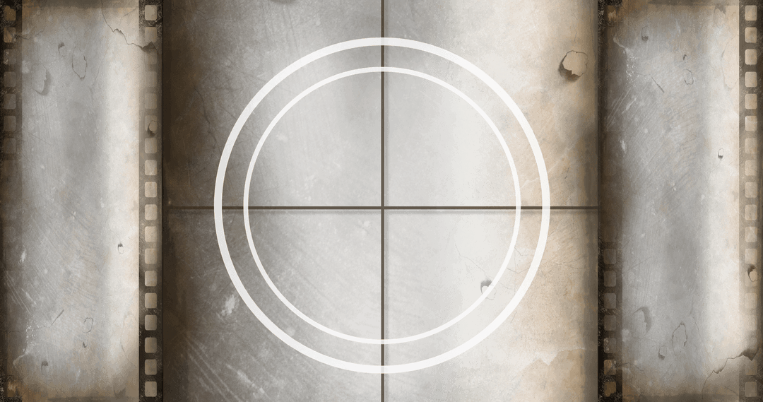 Grunge Film Strip Viewfinder Overlays Transparent Background