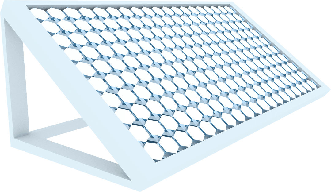 Transparent 3D Rendering of Solar Panel Technology