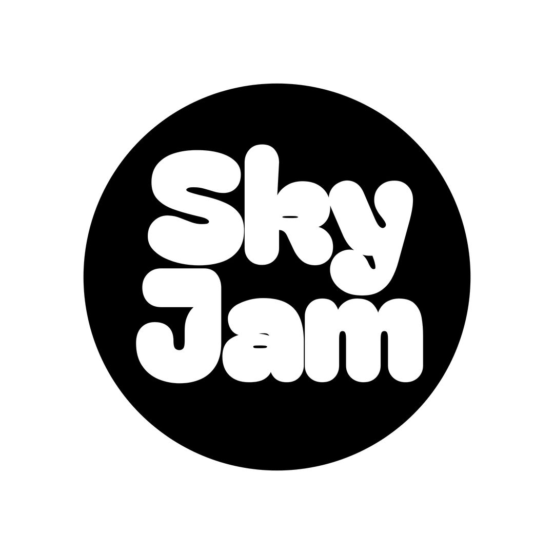 Bold Sky Jam Event Logo on White Background - Download Free Stock Templates Pikwizard.com