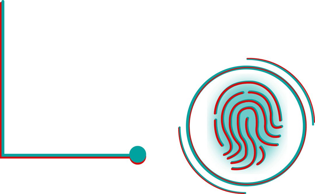 Minimalistic Transparent Biometric Fingerprint for Digital Security UI