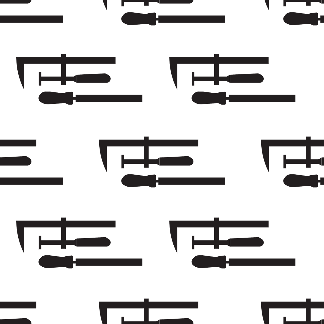 Digital PNG with File and Vernier Caliper on Transparent Background