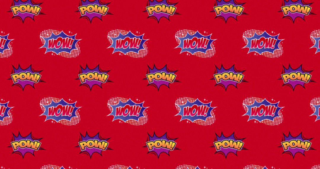 Retro Comic Speech Bubbles Use Pop Art Style Designs