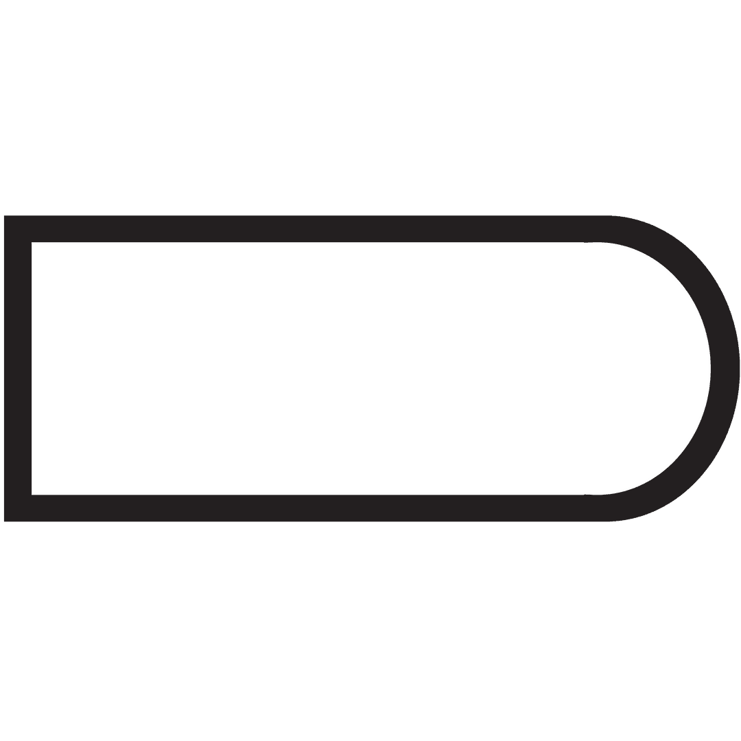 Modern Abstract Black and White Shape on Transparent Layer