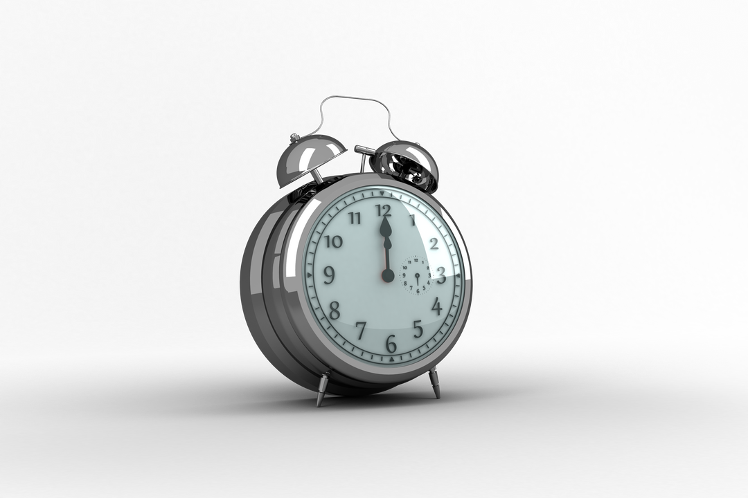 Digital PNG Illustration of Alarm Clock on Transparent Background, Time Symbol - Download Free Stock Images Pikwizard.com