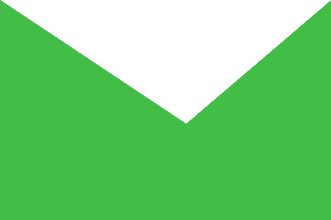 Green Geometric Shape on Transparent Background for Design Projects