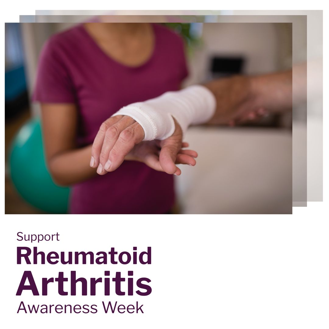 Supporting Senior with Rheumatoid Arthritis Awake through Hands-on Care