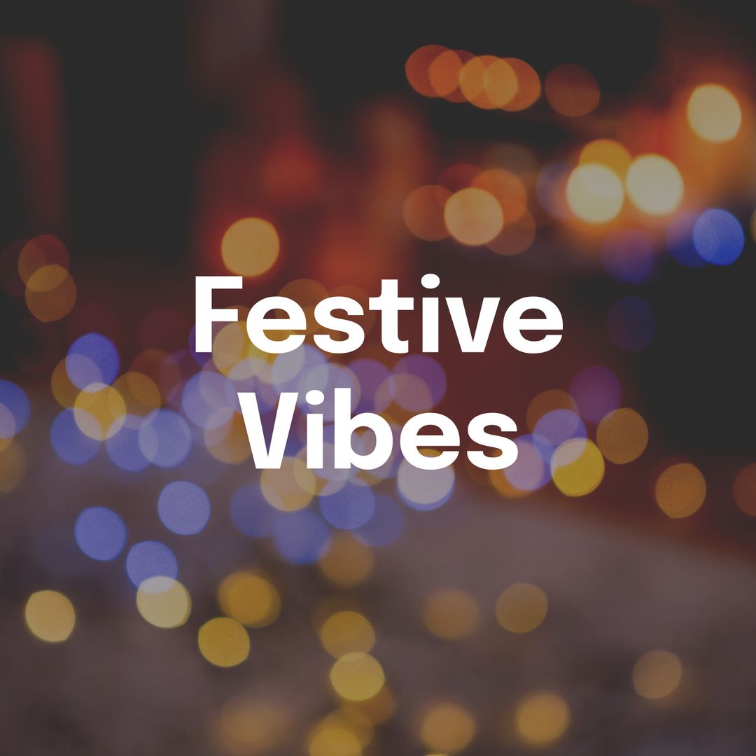 Festive Celebration with Warm Bokeh Lights