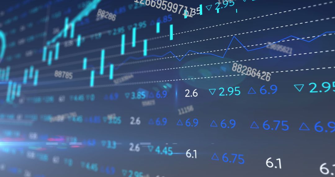 Dynamic Display of Stock Market Trends and Data